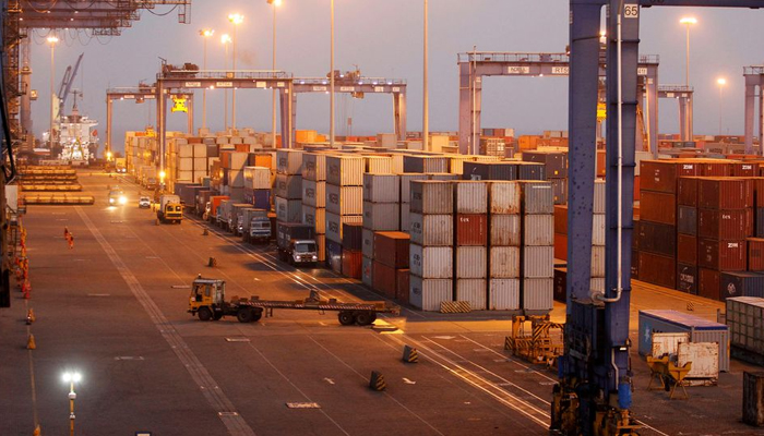 A general view of a container terminal is seen at Mundra Port, one of the ports handled by Indias Adani Ports and Special Economic Zone Ltd, in the western Indian state of Gujarat April 1, 2014. — Reuters/File