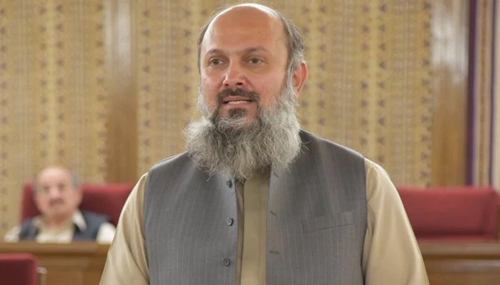 Chief Minister of Balochistan Jam Kamal Khan Alyani. Photo: Twitter