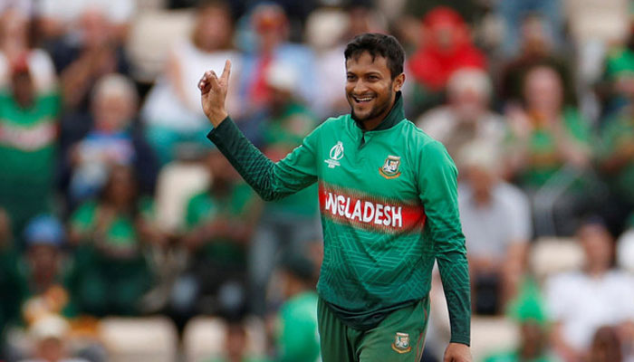 Shakib Al-Hasan. File photo