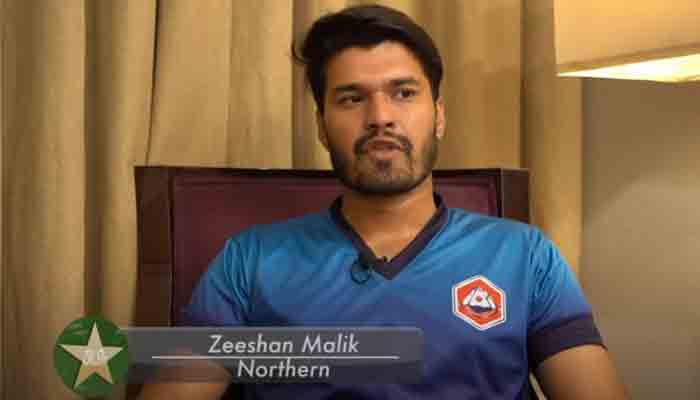 Northen player Zeeshan Malik.