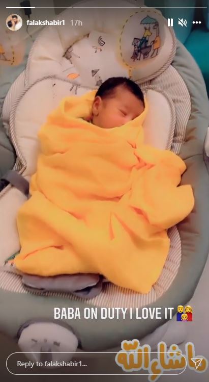 Peek Into Falak Shabirs baby-sitting session with newborn Alyana: I love it
