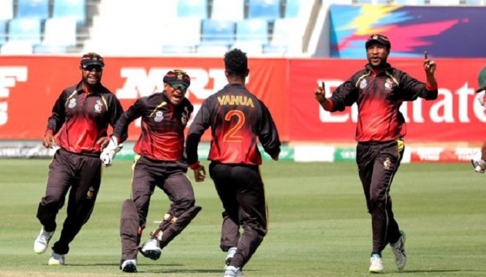 A file photo of players from the Papua New Guinea team. Photo: Cricket PNG/ Facebook