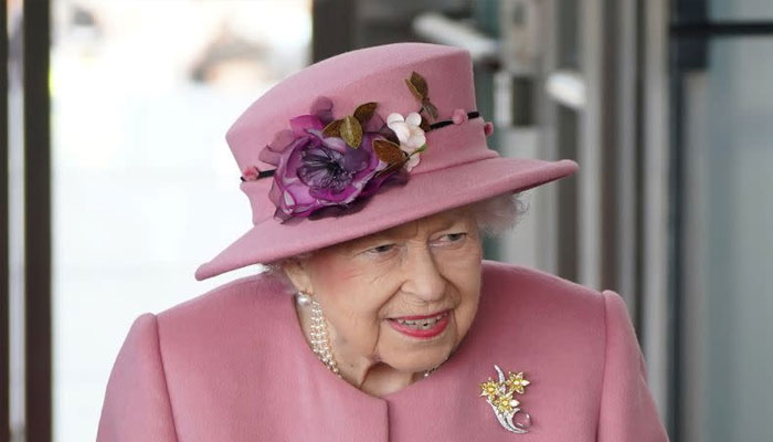 Queen Elizabeth dons head-to-toe pink during opening session of Welsh Parliament