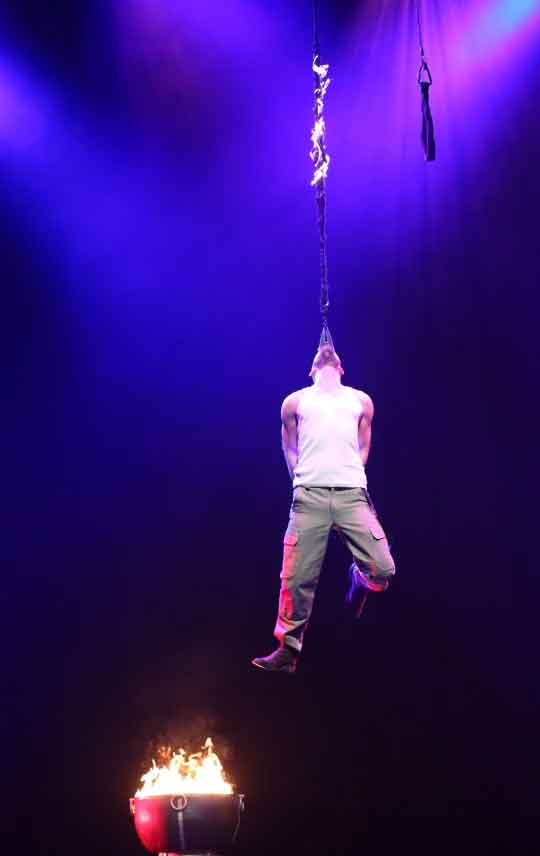 Jonathan Goodwin, Britain’s Got Talent star, left with brutal injuries after his stunt went wrong