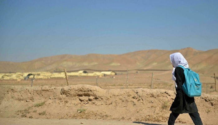 All primary students can return to school in Afghanistan, but the Taliban have barred secondary schoolgirls from lessons until security and segregation requirements are met. Photo: AFP