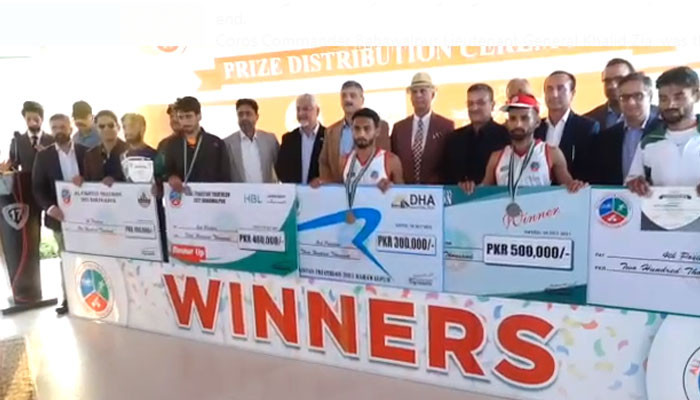 Sohail Amir wins gold medal at All Pakistan Triathlon 2021 competition - Vimarsana News