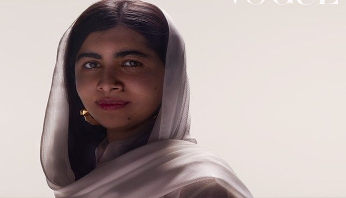 Malala Yousafzai: Photo: Courtesy British Vogue/ Nick Knight/ www.vogue.co.uk