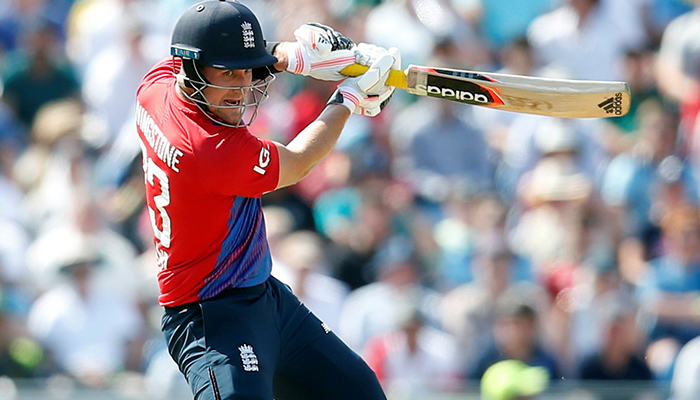 Englands Liam Livingstone in action against Pakistan in a Twenty20 International at Headingley, Leeds, Britain in July, 2021. — Reuters/File