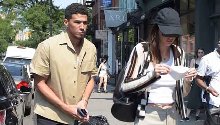 Kendall Jenner and Devin Booker get into the Halloween spirit