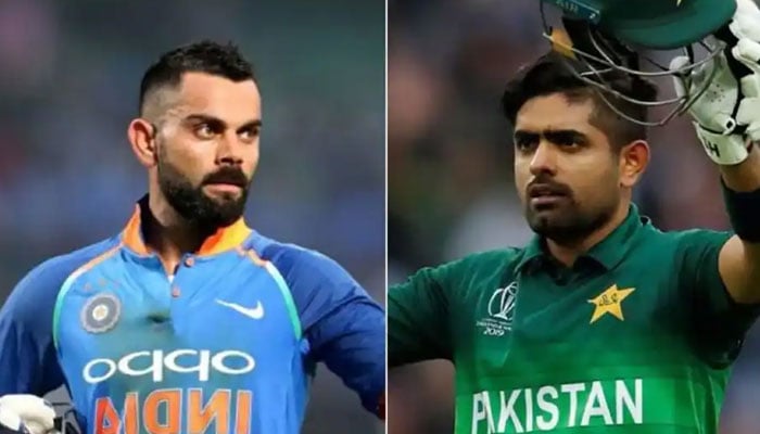 Indian skipper Virat Kohli (L) and Pakistan captain Babar Azam (R). Photo: file