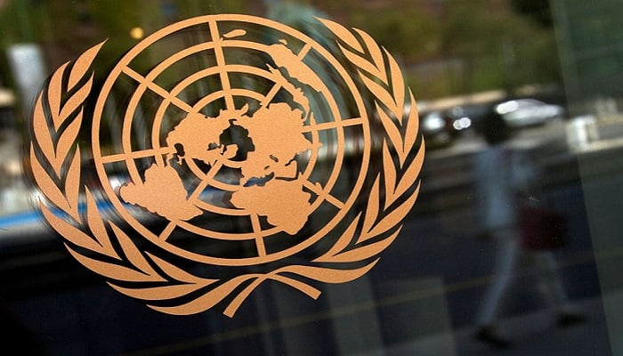 The logo of the United Nations is seen on the outside of its headquarters in New York, September 15, 2013. Photo: Reuters