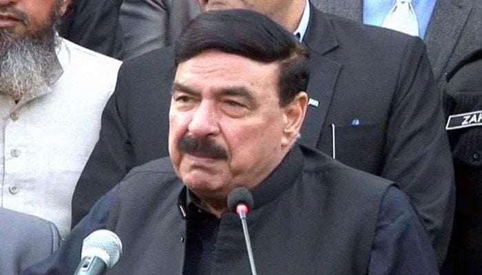 Interior Minister Sheikh Rasheed Ahmad. Photo: Geo.tv/ file