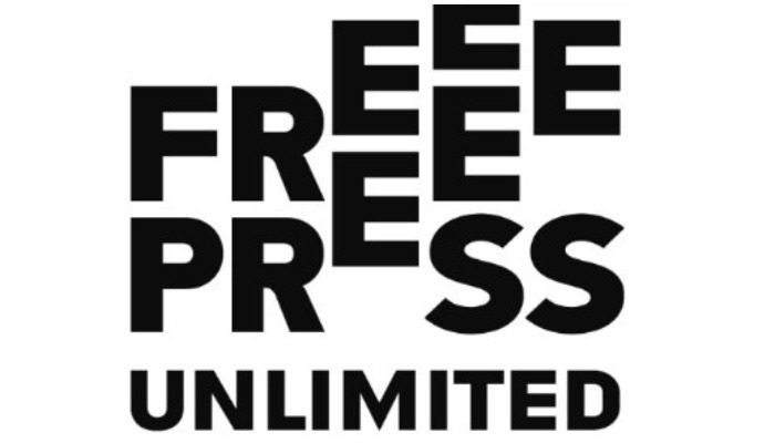 Free Press Unlimited logo. Photo: Twitter/@freepressunltd