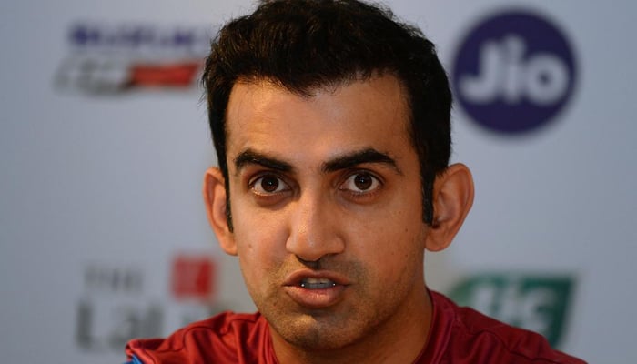 Former Indian cricketer Gautham Gambhir. — AFP/File