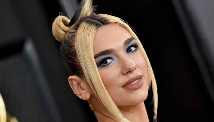 Dua Lipa reacts to Angelina Jolies appearance at Eternals screening