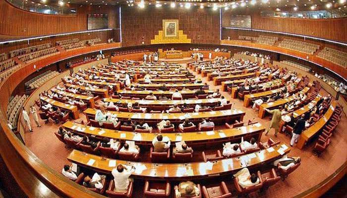 A view of the National Assembly in session. Photo: APP