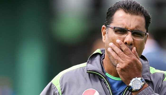 Former cricketer Waqar Younis. Photo: AFP