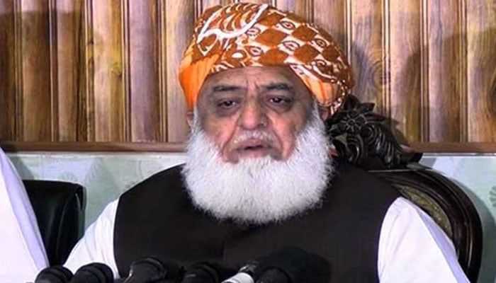 JUI-F chief Maulana Fazlur Rehman. Photo: file