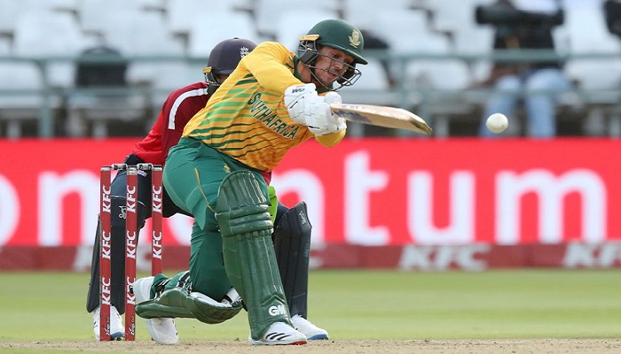 South Africas Quinton de Kock in action in a T20 match against England at Newlands Cricket Ground, Cape Town, South Africa, November 27, 2020. Photo: Reuters
