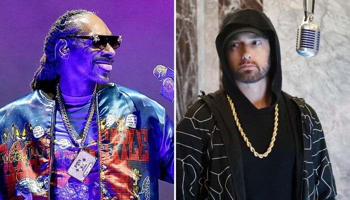 Snoop Dogg shared a happy moment with his fans revealing conflict with Eminem is over