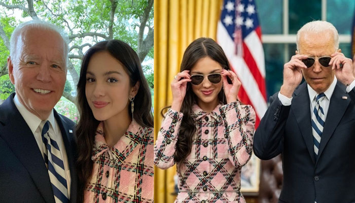 When Olivia Rodrigo got Rayban from Joe Biden on White House visit