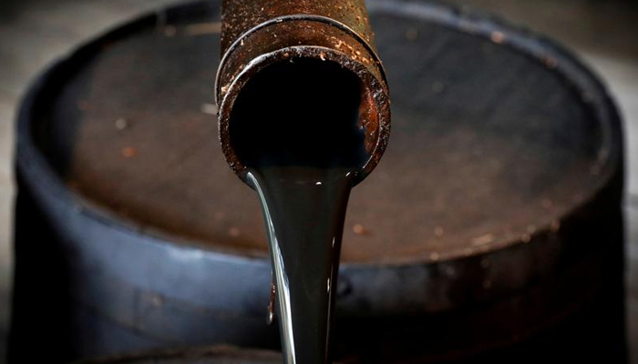 Oil pours out of a spout from Edwin Drakes original 1859 well that launched the modern petroleum industry at the Drake Well Museum and Park in Titusville, Pennsylvania US, on October 5, 2017. — Reuters/File