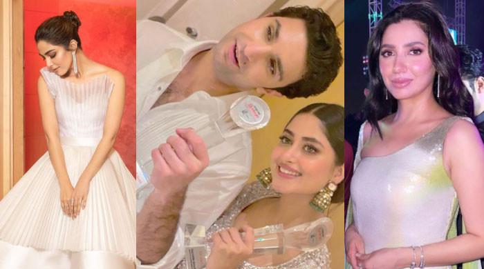 From Mahira to Sajal: Celebrities spotted at Filmfare Middle East Awards