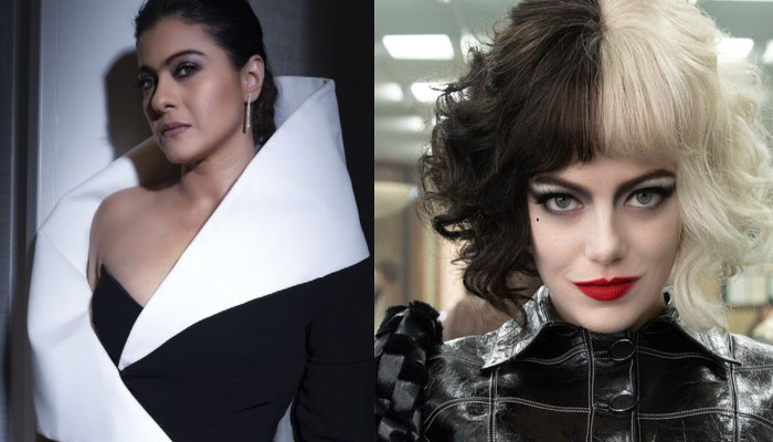 Kajol becomes Emma Stones Cruella for Halloween
