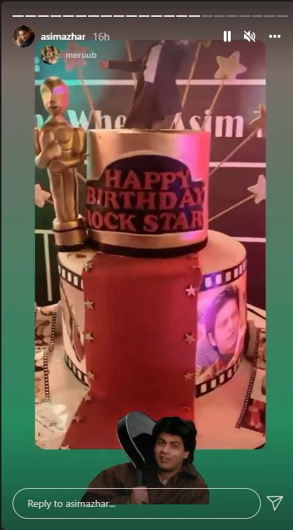 Inside Asim Azhars Shah Rukh Khan-themed birthday bash