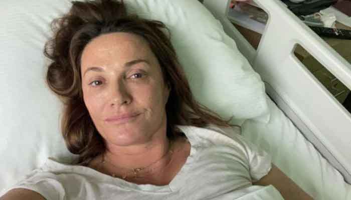 Sarah Parish hospitalised in Turkey after nasty fall