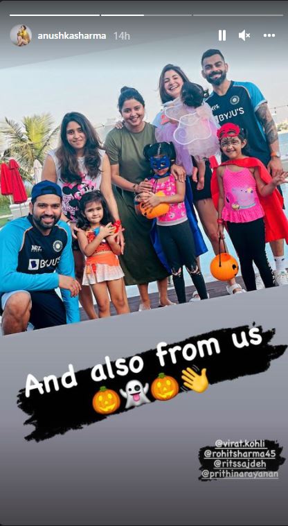 Anushka Sharma, Virat Kohlis munchkin Vamika dresses up as fairy on Halloween