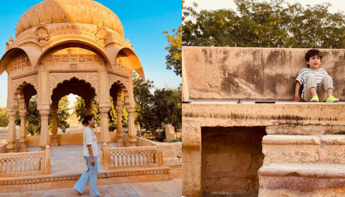 Peek Inside Kareena Kapoor, love Taimurs day out in Jaisalmer