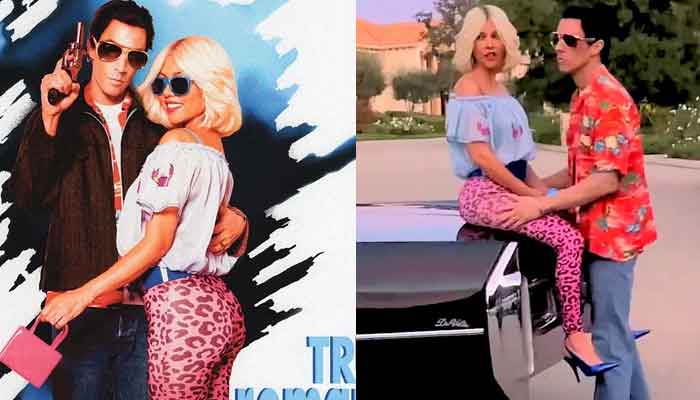 Kourtney Kardashian and Travis Barker recreate iconic scene of 1993 movie True Romance