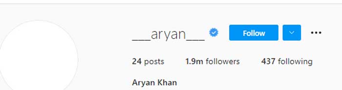 Aryan Khan changes Instagram profile photo after reuniting with family