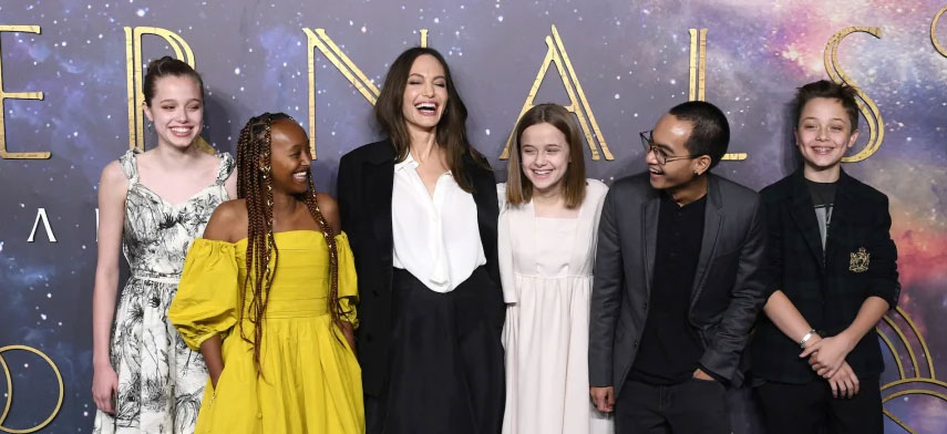 Angelina Jolie ‘using the children’ for publicity: source