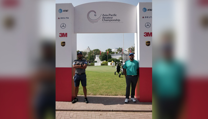 Two Pakistanis depart for Dubai to represent nation at golf championship