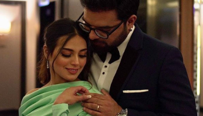 Iqra Aziz lauds pens love note for Yasir Hussain: So proud to be your wife