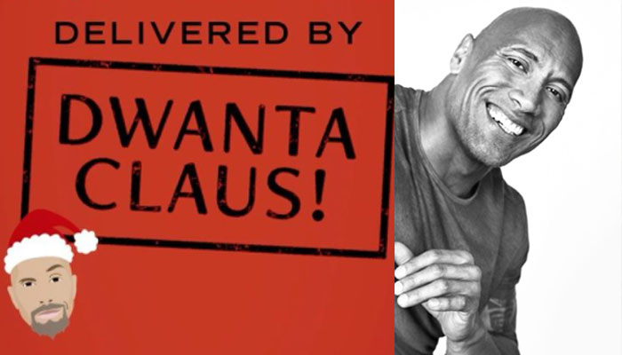 ‘Dwanta Claus’ Dwayne Johnson kicks off #12DaysOfRedNotice