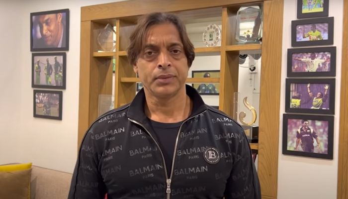 Former cricketer Shoaib Akhtar — YouTube screengrab