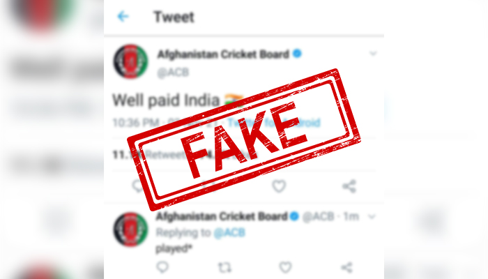 Fact check: Did the Afghan cricket board really thank India for paying well?