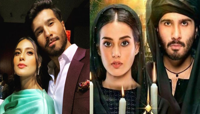 Iqra Aziz, Feroze Khan invite fans to watch 'Khuda Aur Mohabbat' last  episode