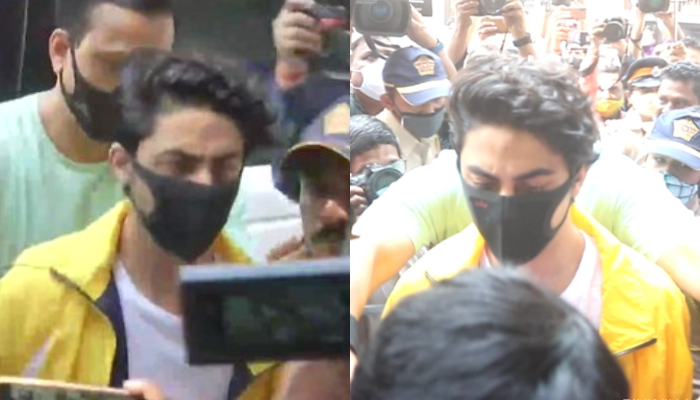Aryan Khan arrives at NCB for weekly attendance following bail