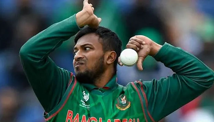 Bangladesh’s star all-rounder Shakib Al Hasan. Photo: file