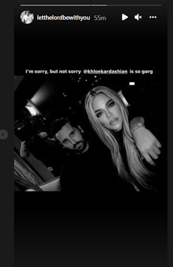 Scott Disick gushes over Khloe Kardashian: ‘So gorg’