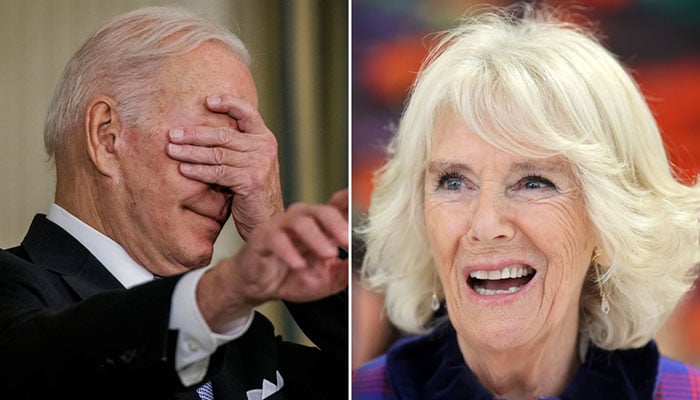 Camilla couldnt stop talking about Joe Bidens loud fart