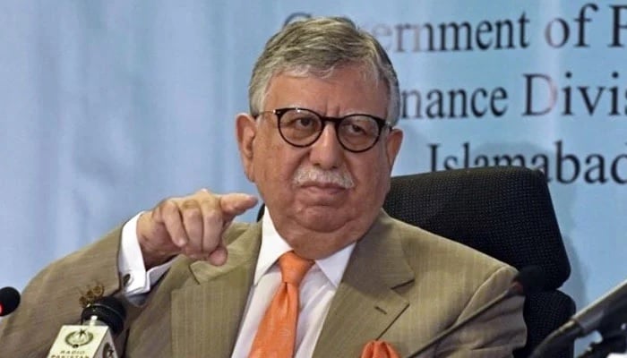 Adviser to the Prime Minister on Finance Shaukat Tarin. Photo: Geo.tv/ file