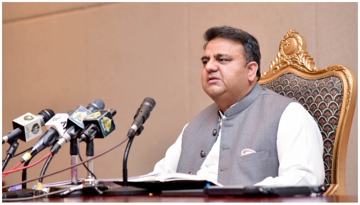 Federal Minister for Information and Broadcasting Fawad Chaudhry. Photo: PID