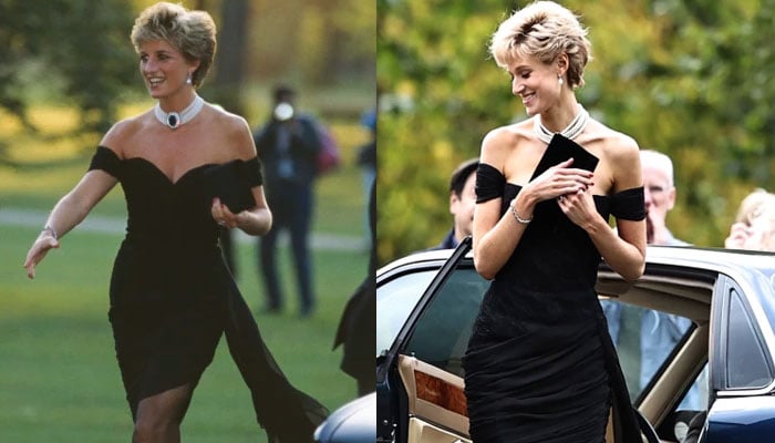 The Crown' re-creates Princess Diana's 'revenge-dress' look with uncanny similarities