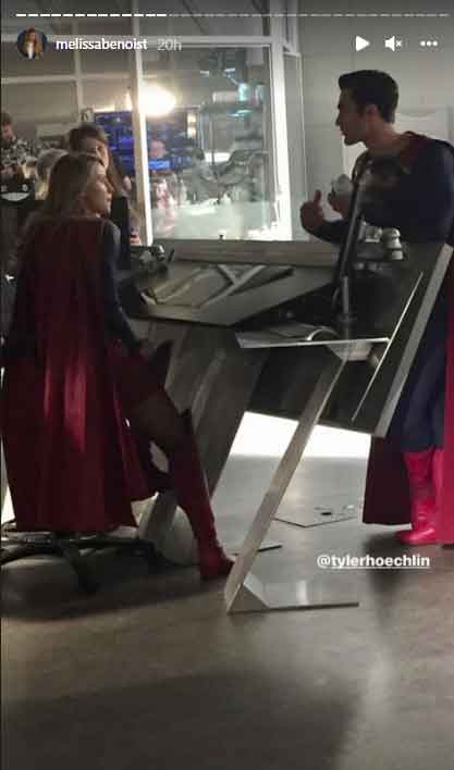 Melissa Benoist shares behind-the-scene pictures from Supergirl series finale