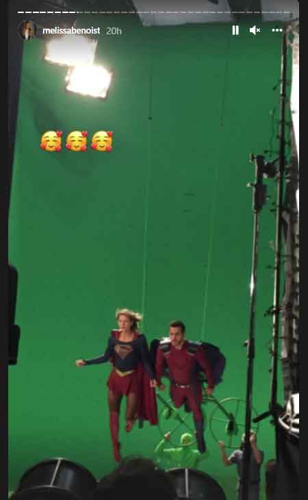 Melissa Benoist shares behind-the-scene pictures from Supergirl series finale